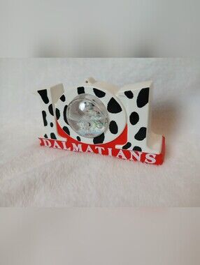 2/$14 101 Dalmatians Snowglobe McDonalds Kids  96 90s Toy Dog Puppy Christmas